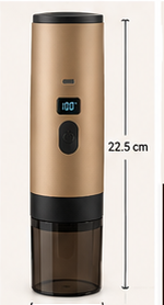 Dimensiones: 22.5 cm de alto, 6.5 cm de diametro